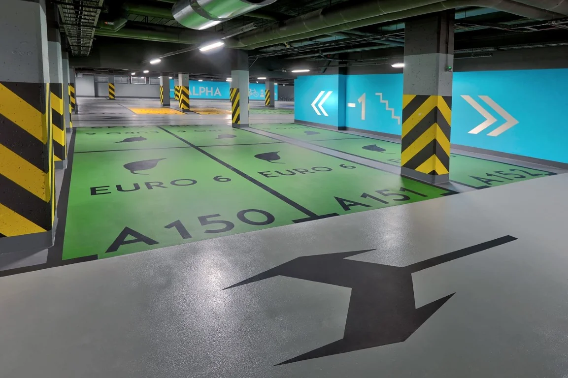 Flowcrete Deckshield - Airport City Gdańsk